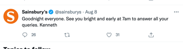 Am I being unreasonable to think Sainsbury's is calling someone a Karen?