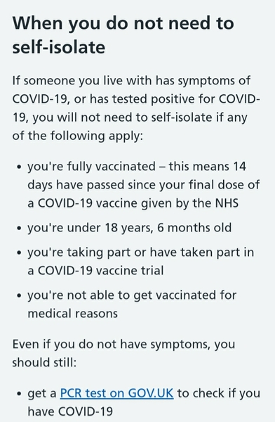 Outbreak at work. Could’ve been avoided with isolation!!!