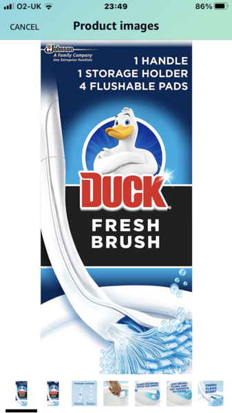 How do you wash the cloth you clean the loo with?