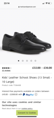Boring one about secondary school shoes for boys