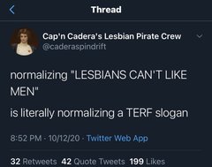 Evidence of TRA /Gender Idealogue Homophobia