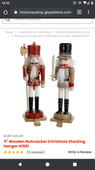 Stocking holders/hooks