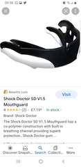 Recommendations for the best 'boil and bite' sports gum shields please