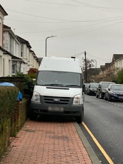 To think if you park so far across the pavement that even f**king slenderman would struggle to get past, it’s your own damn fault if your car gets scratched?