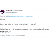 We don't get upset when people misgender our LO's so why is there such a huge drama about adults?