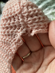 Is this knitted jumper beyond rescue?