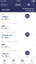 The sleep thing
