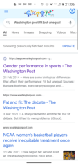 Physical differences between the male and female body that justify sex-segregated sport. Shall we make a list?