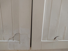 Cracked/Peeling Laminate Kitchen Cupboards