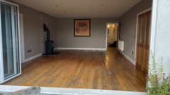 Please help me avoid turning an oak floor orange