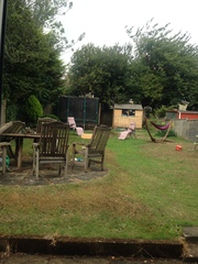 Neighbours have raised their garden and now overlooks ours!