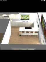 It’s another kitchen design one