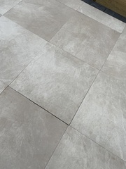 Problems with newly laid porcelain patio