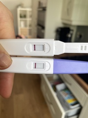 Evap  or vvvvvvvv faint positive??
