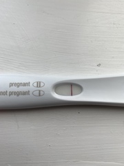 FRER … Another round of faint line or evap??