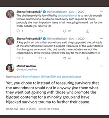 AIBU to be asked to reframe my trauma by the trans CEO of Scottish Rape Crisis?