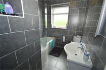 Small bathroom - fully tiled or half tiled?