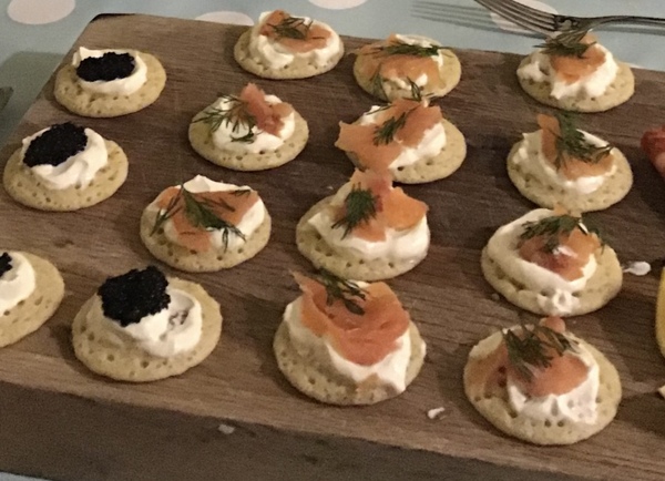 Help me impress my foodie neighbours with canapés