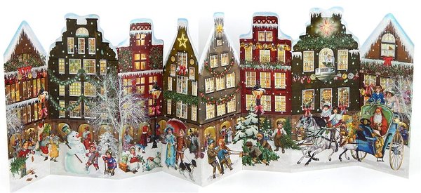Who else still likes old fashioned Advent calendars?  Just with little pictures?
