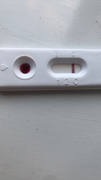 Positive self check pregnancy test?