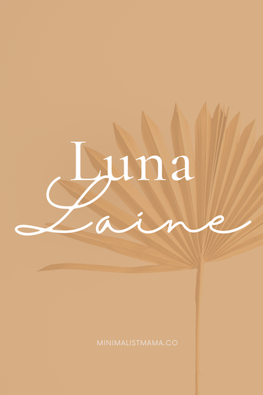 Middle name to go with Luna?