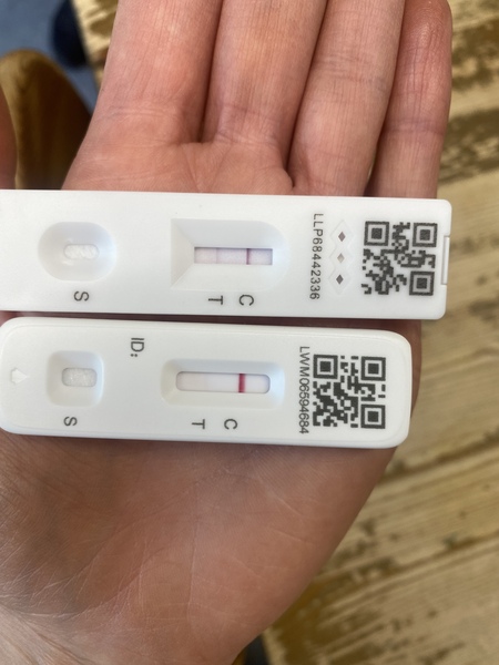 I think this test is positive, am I seeing things?