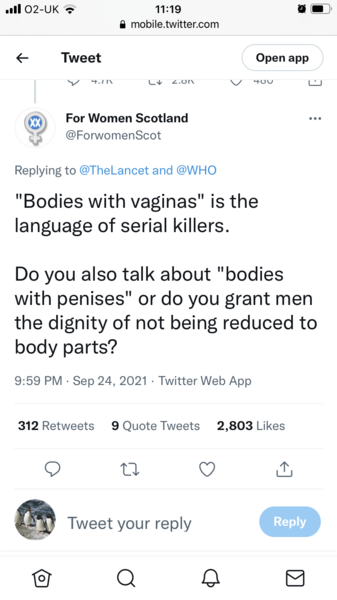 The Lancet calls us “Bodies With Vaginas”