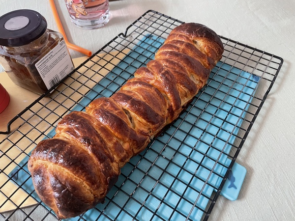 Stupidly proud of this sausage plait
