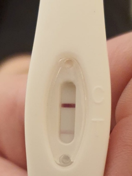 12 years...and I think I've got a BFP...