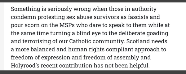 Head of Edinburgh Rape Crisis Centre :'Protesters against gender reform ‘give platform to fascists’