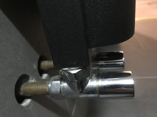 Heated towel rail - help!