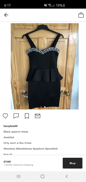 Does anyone have this black ‘Krisp’ size 10 dress??