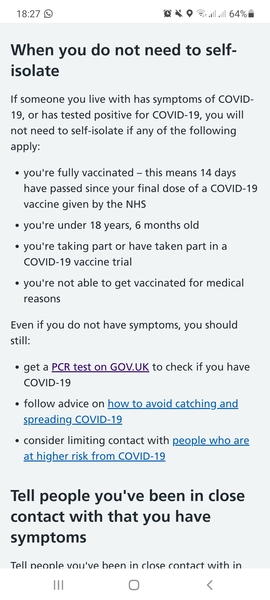Ok I just need confirmation I'm doing the right thing with isolation