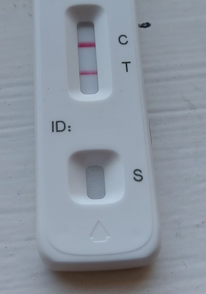 I think this test is positive, am I seeing things?