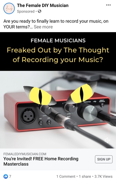 AIBU to think that after doing a music degree my tiny female mind can probably handle a bit of recording...