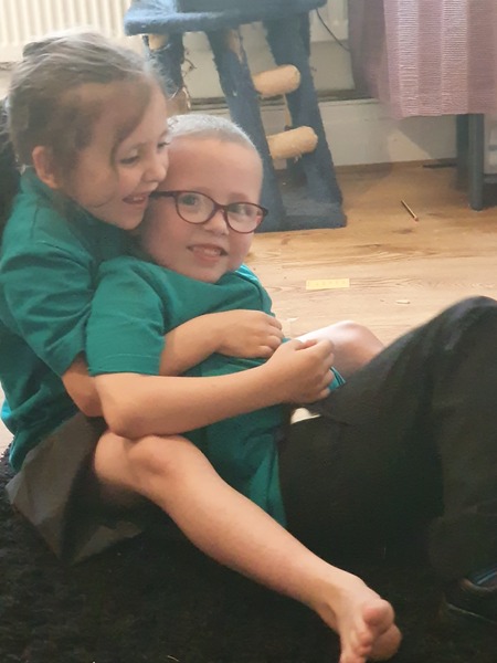 Tell me something your child did today that made you smile / laugh.