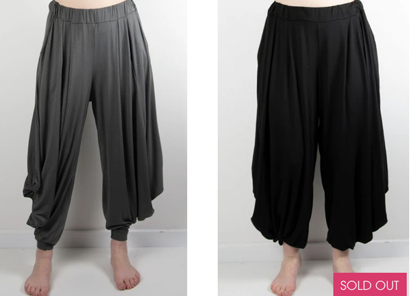 Harem pants & boots?