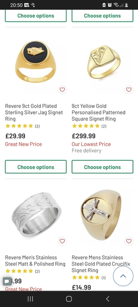 Does wearing a signet ring mean you're posh
