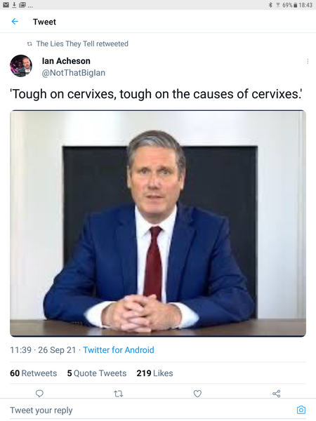 Starmer on Marr now