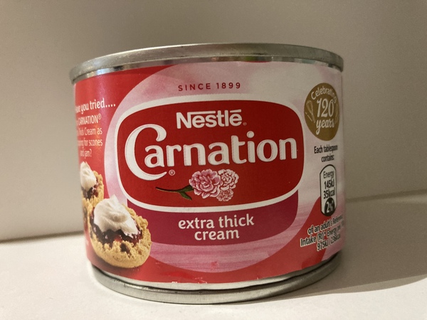 Tinned potatoes...