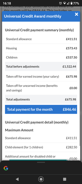 To ask how people will cope with  Universal credit cut.