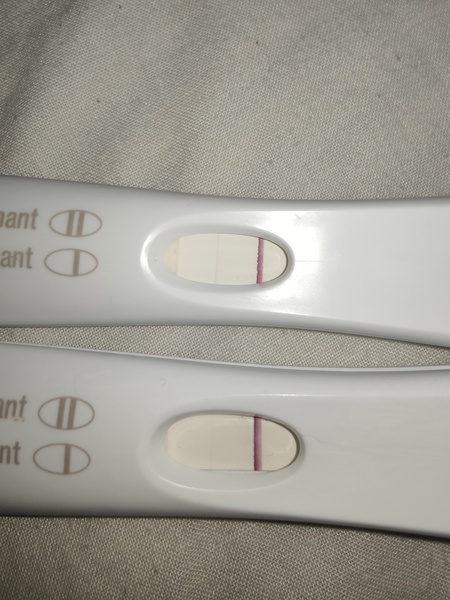 CLEAR BLUE EVAP LINE 9DPO