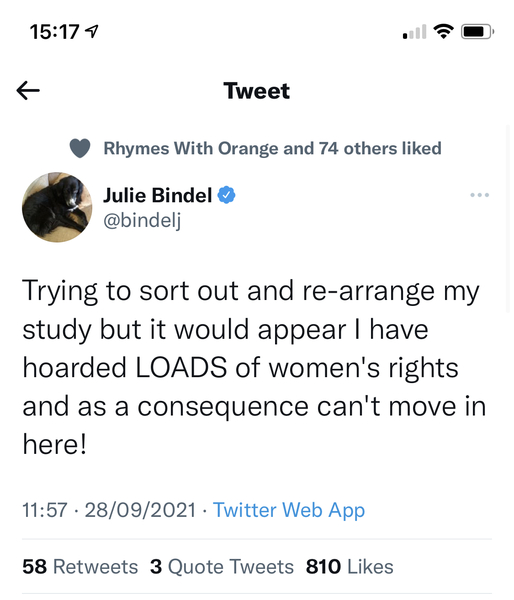 I bloody love women