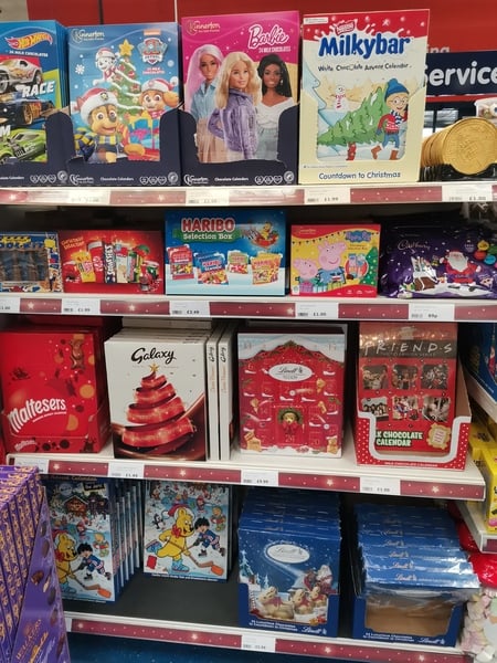 Does your B&M have advent calendars in yet?