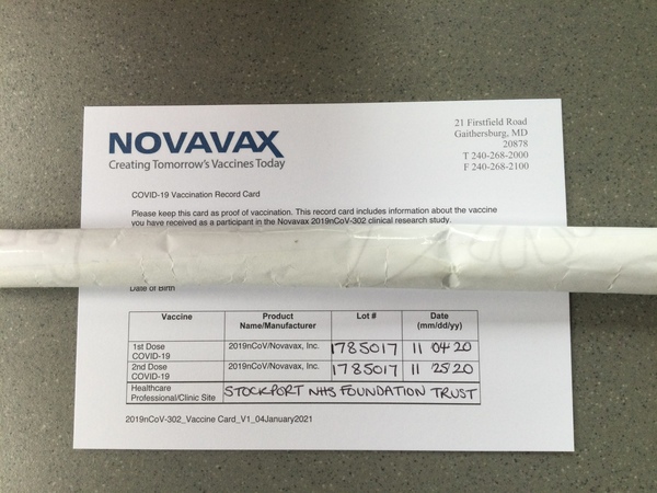 Novavax trial thread number 3