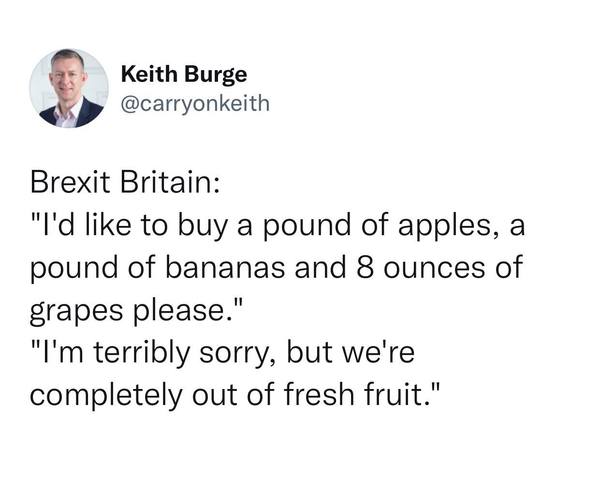 Westminstenders: Tachographs and Empty Shelves