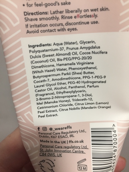 Does anybody know an alternative to FFS shaving cream?