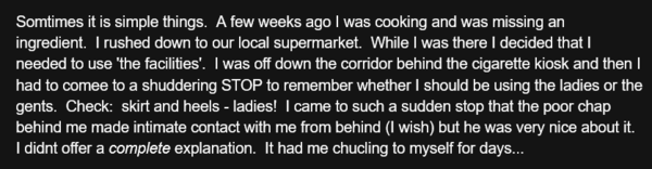 Robin Moira White on Woman's Hour Now (Tuesday 28/9)