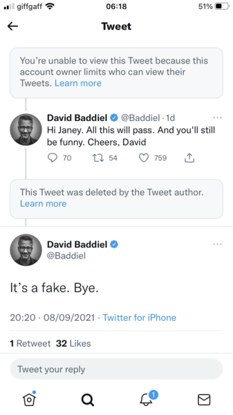 Not enjoying the Janey Godley pile on....