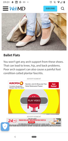 To think high heels look a bit silly?